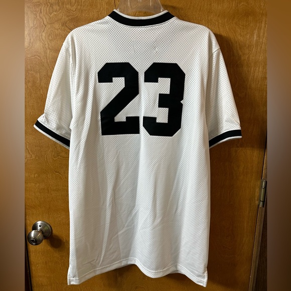 Jordan Jersey Mens Size Medium White #23 - Picture 2 of 3